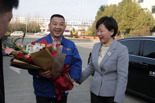 副市长龙小红莅临佳博平台（中国）ios/安卓版/手机app下载新春走访慰问