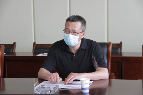 “千名干部进千企”-襄阳市委巡察办主任刘明莅临佳博平台（中国）ios/安卓版/手机app下载重工